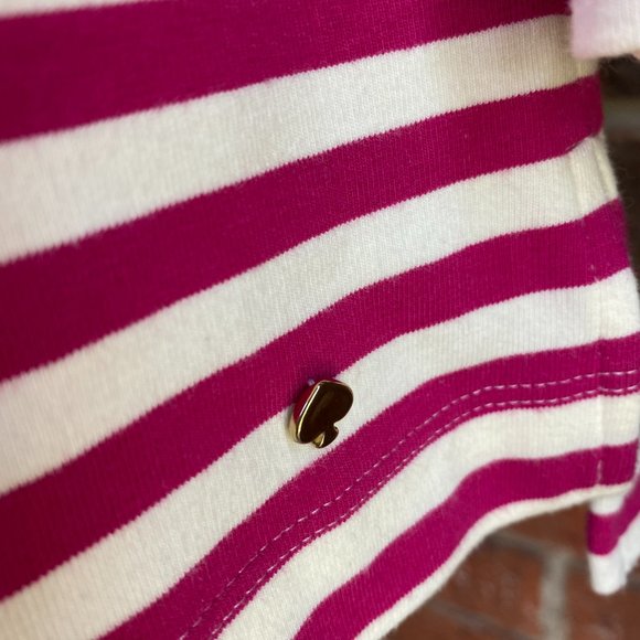 【Kate Spade】Wheaton striped bow top - size Medium - Picture 4 of 6